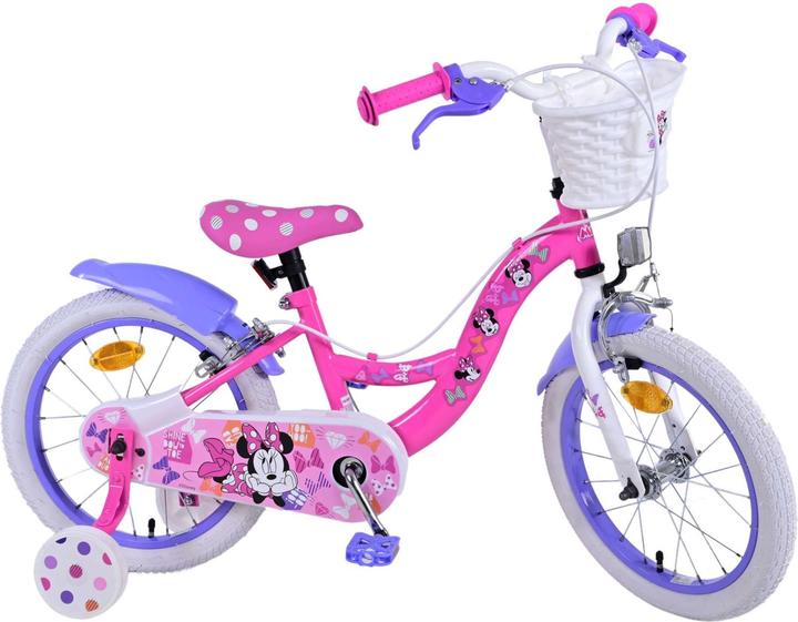 Image du produit Disney Vélo enfant Minnie 16 pouces rose - Sécurité, confort et plaisir réunis! (16")