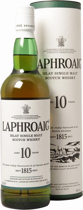 Actual product image Laphroaig 10 Years (Single Malt, Scotch whisky, 1 x 70 cl)