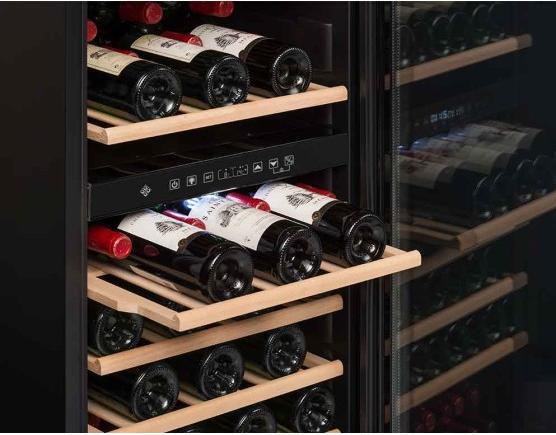 Image du produit La Sommelière Cave à vin double zone ECS812Z 75 bouteilles