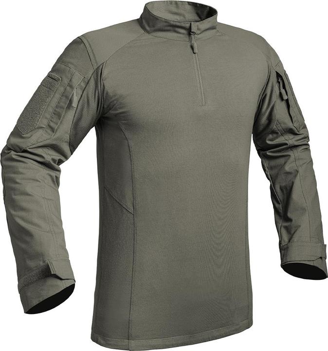 Actual product image A10 Equipment A10 Langarm Shirt UBAS FIGHTER V2, olive (XL)