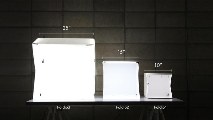 Actual product image Orangemonkie Foldio 3 portable light box (62.50 cm, 64 cm)