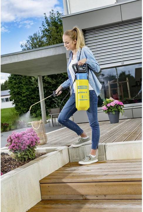 Actual product image Gloria Haus und Garten Battery compressor (2.50 bar, 80 l)
