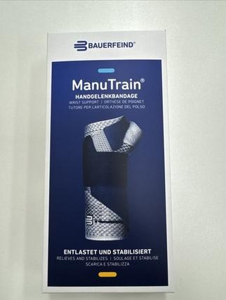 Produktbild Bauerfeind Aktivbandage links titan (3)