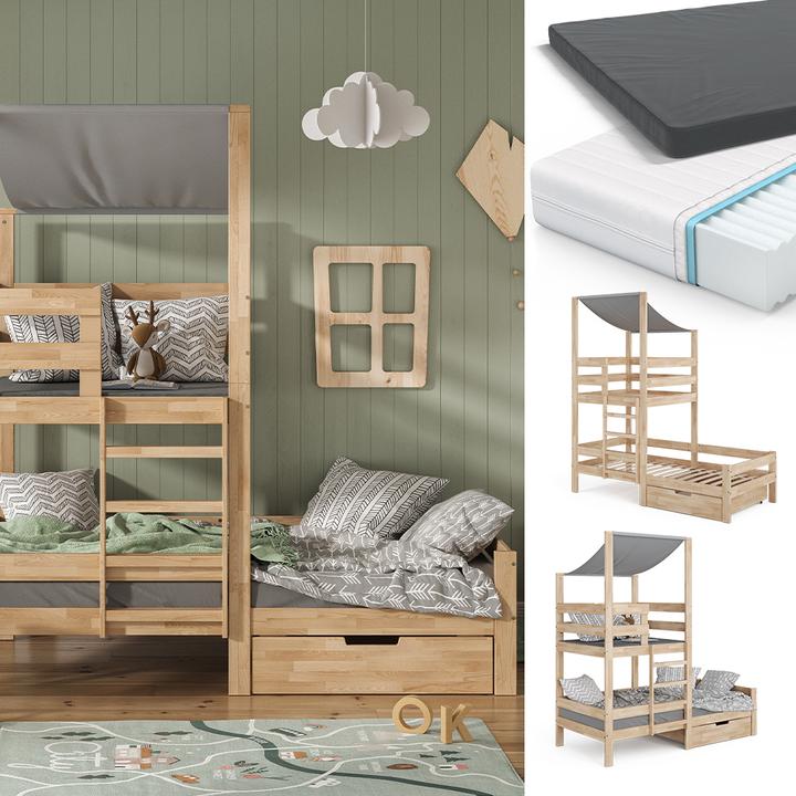 Produktbild VitaliSpa Hausbett Tom (90 x 200 cm)
