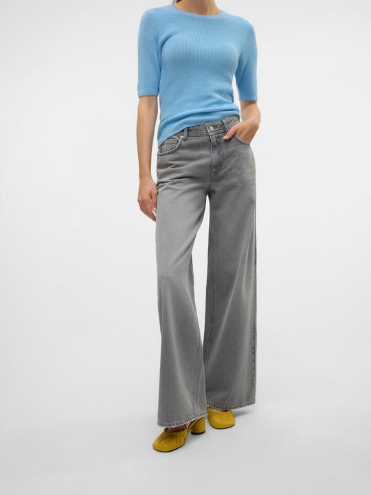 Actual product image Vero Moda VMREMY Mid Rise Weiter Beinschnitt Jeans Weit geschnitten (W28/L30)