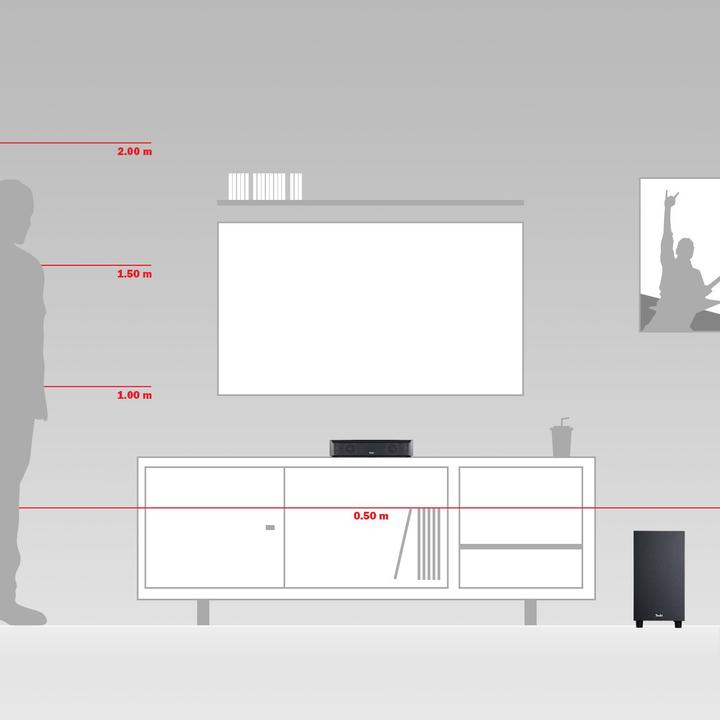 Image du produit Teufel Cinebar One+ (120 W, Canal 2.1)