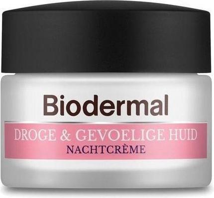 Immagine prodotto Bioderma Crema Notte Biodermal per pelli secche e sensibili - Idrata e ripara - 50ml (50 ml, Crema notte)