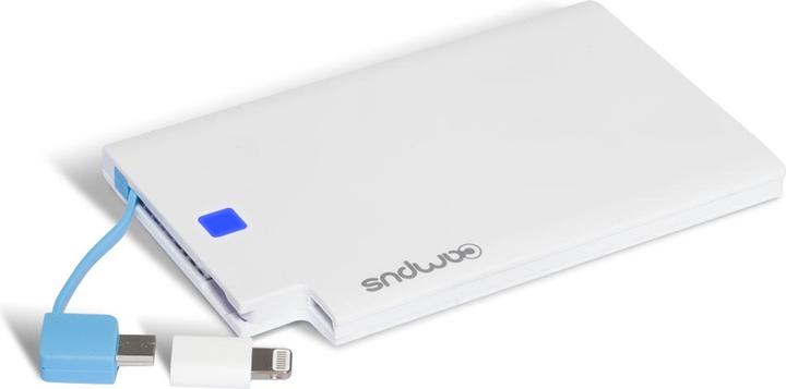 NoName Batterie USB portable Campus 2600 mAh + connecteur Apple Lightning (2600 mAh, 9.62 Wh)