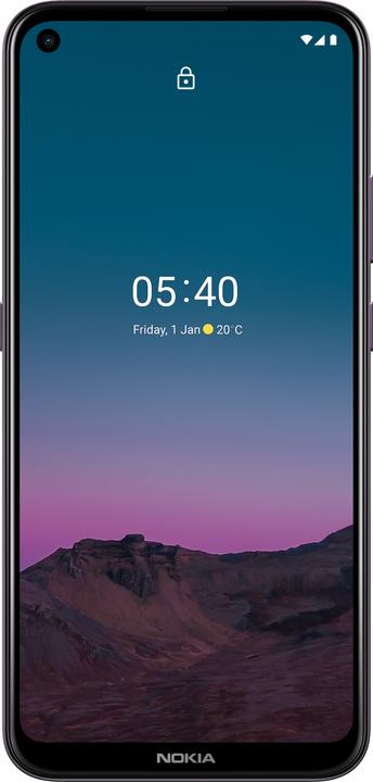 Actual product image Nokia 5.4 (128 GB, Dusk, 6.39", Dual SIM + SD, 48 Mpx, 4G)