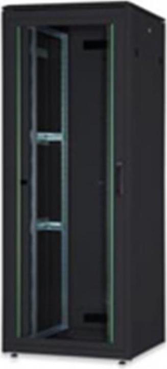 Produktbild Digitus Netzwerkschrank Basic 48,3cm 19Zoll 42HE schwarz 8/8 H2035mmxB800mmxT800mm mit Glastuer ohne Mont... (42 HE, 19 Zoll Rack)