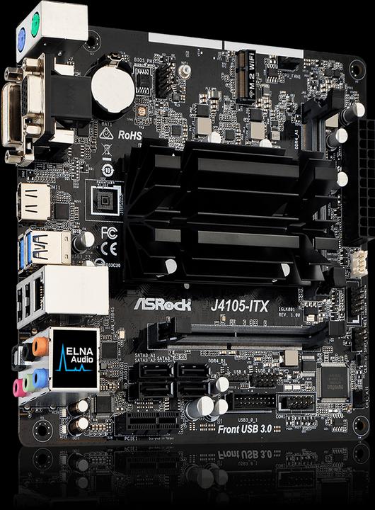 Actual product image AsRock J4105-ITX (Mini-ITX)