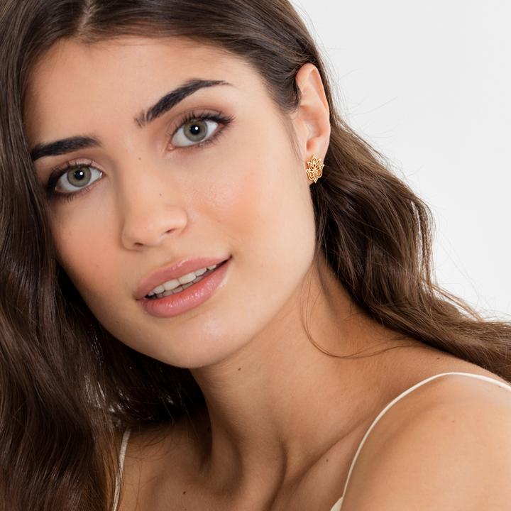 Produktbild Thomas Sabo Ohrstecker Lotos Blüte Ornamentik (Silber)