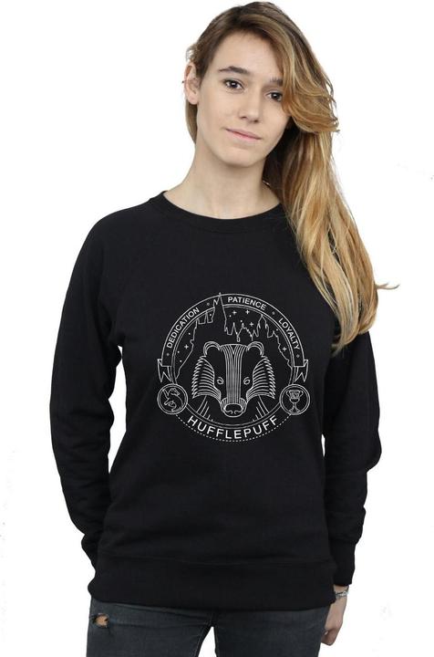 Immagine prodotto Felpa Donna/Ladies Hufflepuff Seal (XL)