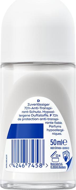 Actual product image NIVEA Deo Derma Control Restore Roll-on Female 50 ml (Roll-on, 50 ml)
