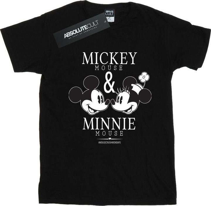 Disney Mickey And Minnie Mouse Mousecrush Mondays TShirt (M)