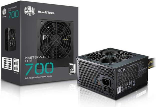 Produktbild Cooler Master MasterWatt Lite 700W 230V Power Supply (700 W)