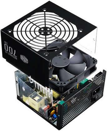 Produktbild Cooler Master MasterWatt Lite 700W 230V Power Supply (700 W)