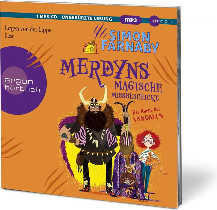 Produktbild Merdyns magische Missgeschicke - Die Rache des Vandalen (Jürgen von der Lippe, Mareike Weber, Dirk Kauffels, Claire Powell, Simon Farnaby, Deutsch)