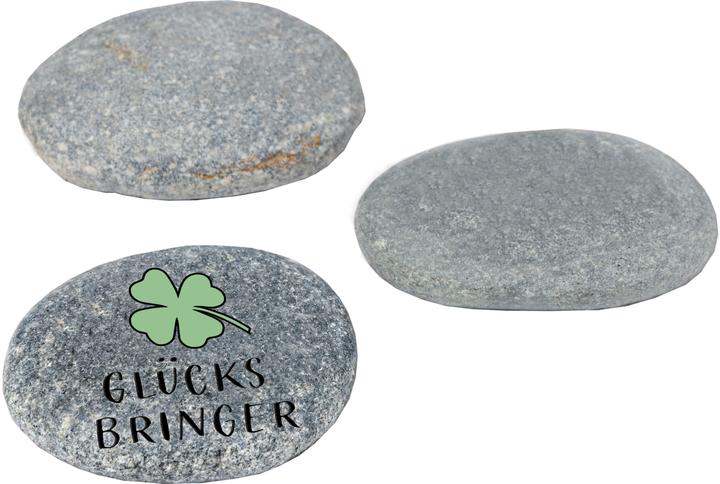 Produktbild Viel Glück & viel Segen Glückssteine z.Bemalen (Kommunion)