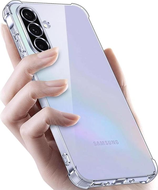 Actual product image Screenguard Crystal Soft Airbag Bumper Hülle (Samsung Galaxy A36)