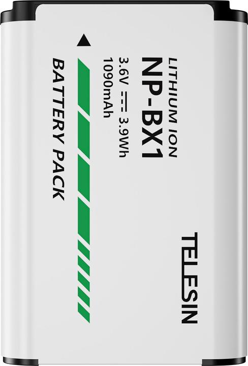 Actual product image Telesin NP-BX1 Camera Battery (1090mAh) for Sony ZV-1/ZV-1ll and other cameras (Camera battery)
