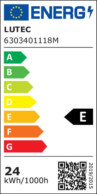Energy Label Lutec Gemini (1600 lm)