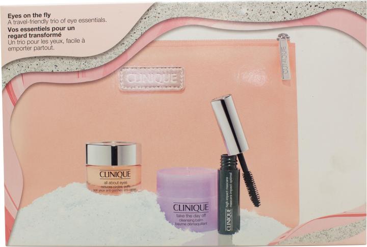 Productafbeelding Clinique All About Eyes Waarde Set met All about eyes 15 ML TTDO 30 ML (gratis) High Impact Mascara (Oogverzorgingsset, 33.50 ml, Dag)