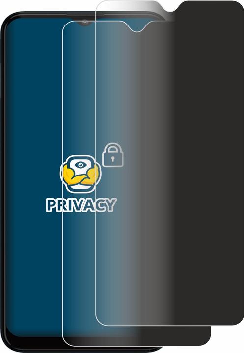 Produktbild BROTECT Sichtschutzfolie Anti-Spy Privacy Folie Blaulicht-Schutz (2 Stück, Motorola Moto G10)