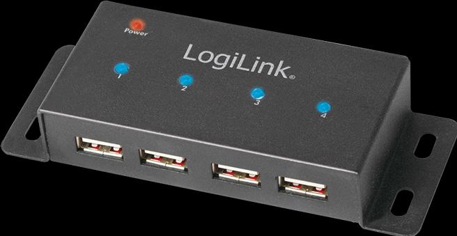 Actual product image LogiLink UA0141A (USB-A, 4 Ports)