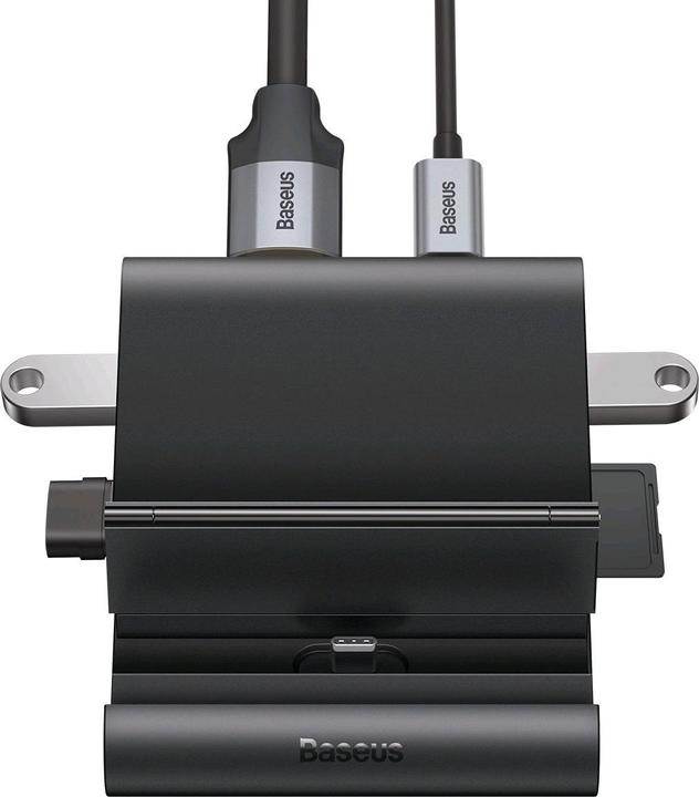Produktbild Baseus Mate Docking Type-C Mobile Phone Intelligent HUB Docking Station Pro Black (USB-C)