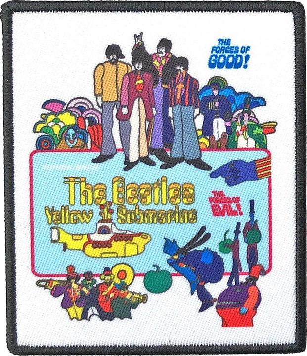 Produktbild The Beatles Yellow Submarine Film Poster Aufnäher (1 x)