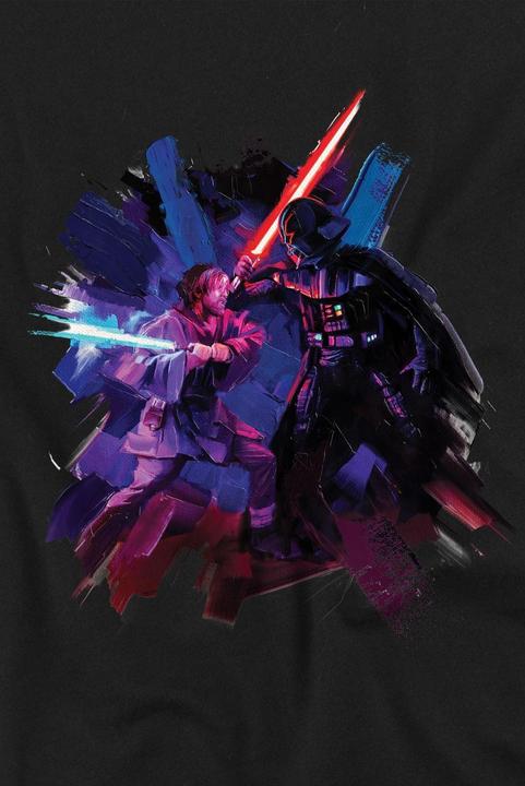 Immagine prodotto Star Wars Maglietta Obi Wan Kenobi Vader Verniciato Bambini (140)