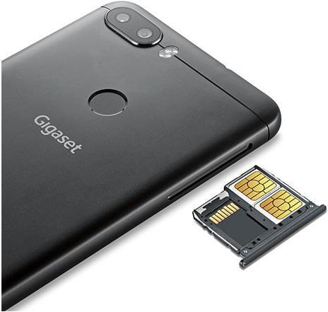 Produktbild Gigaset GS370 Plus (64 GB, Jet Black, 5.70", Dual SIM + SD, 13 Mpx, 4G)