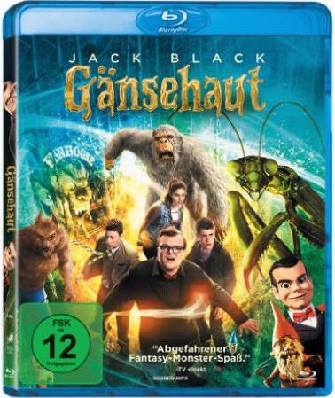 Actual product image Goosebumps (Blu-ray, 2015, German)