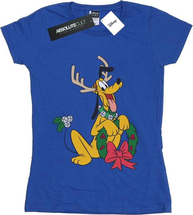 Disney Pluto Christmas Reindeer TShirt (S)