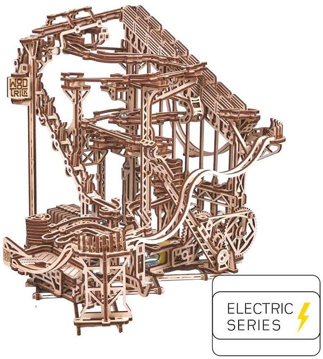 Produktbild Wood Trick Spiral Kugelbahn - 3D Holzbausatz