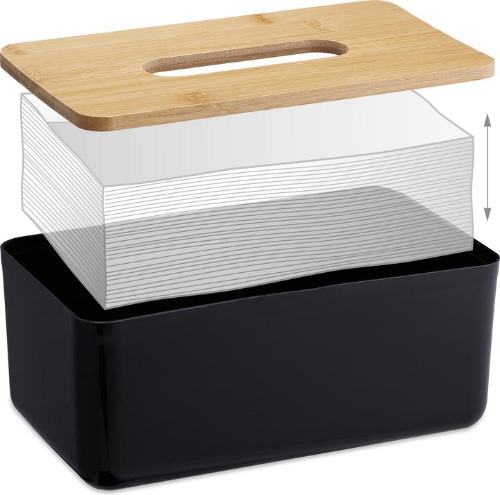 Produktbild Relaxdays Kosmetiktücherbox