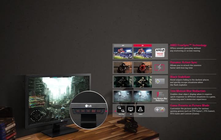 Produktbild LG 24gm79g-B (1920 x 1080 Pixel, 24")