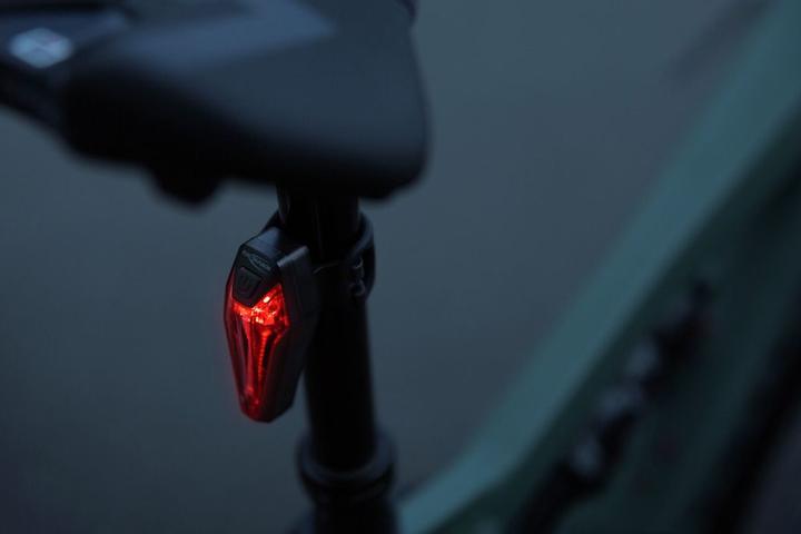 Actual product image Ansmann Bikelight Rear LED break rechargeable