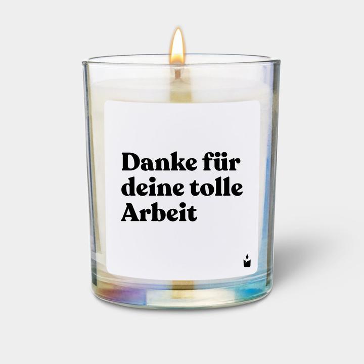 Produktbild Chatty Candles Duftkerze Flowery Danke für deine tolle Arbeit