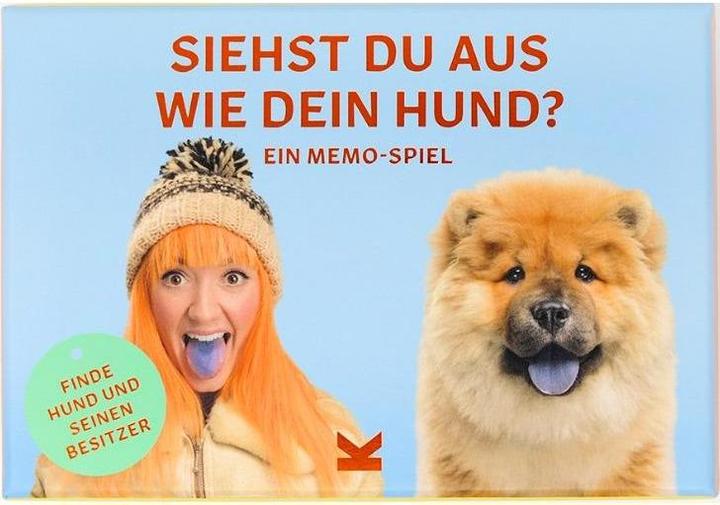 Memory Memory Siehst du aus wie dein Hund? (Deutsch)