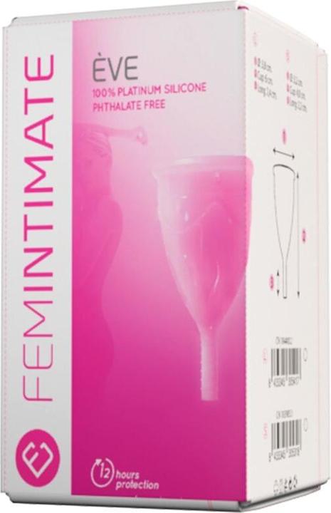 Actual product image Femintimate Eve Silicone Menstrual Bag Size L (L)