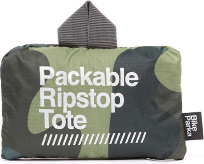 Actual product image BikeParka Folding bag TOTE Camo
