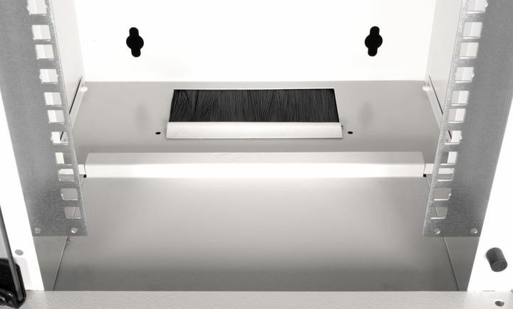 Immagine prodotto equip Armadio server 10" 09U 300mmx300mm, nero RAL9005 (spedizione) (9 HE, Portapacchi da 10 pollici)