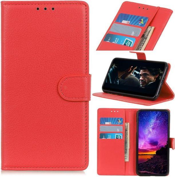 Actual product image MU Classic Litchi Leather Bookcover Series (Realme C11)