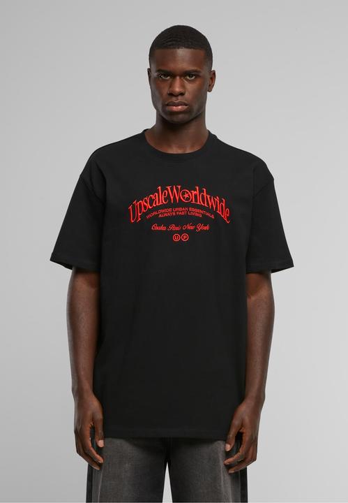 Actual product image Urban Classics Upscale Upscale World Wide Heavy Oversize Tee - 185289 (L)