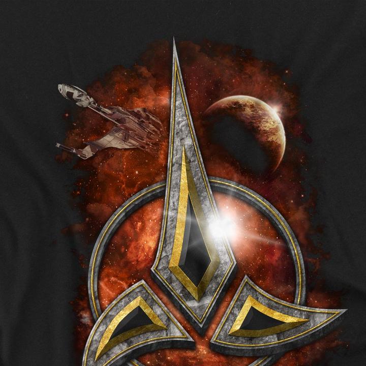 Immagine prodotto Klingon Maglietta Stemma Uomo (4XL)