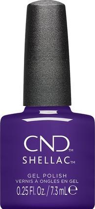 CND Schellack UV-Nagellack Battle Royal Nr. 484 Lila - Original Gel Polish (Lila, Gel-Effekt Nagellack)