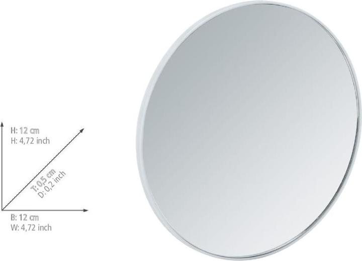 Immagine prodotto Wenko Specchio cosmetico (Ø 12 cm)