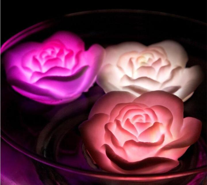 TOP Rosen Badelichter